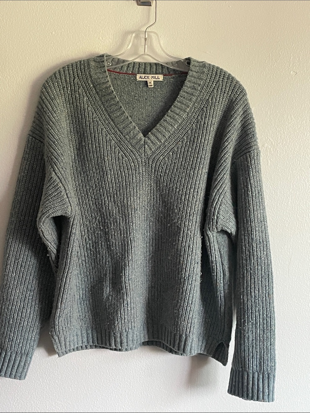 Alex Mill Women’s Vintage Wool Donegal Knit Sweater Size M